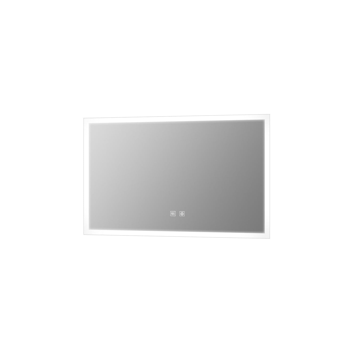 Aurorium 48 in. W x 32 in. H LED Bathroom Vanity Mirror