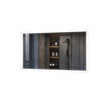 Aurorium 60 in. W x 36 in. H LED Bathroom Vanity Mirror