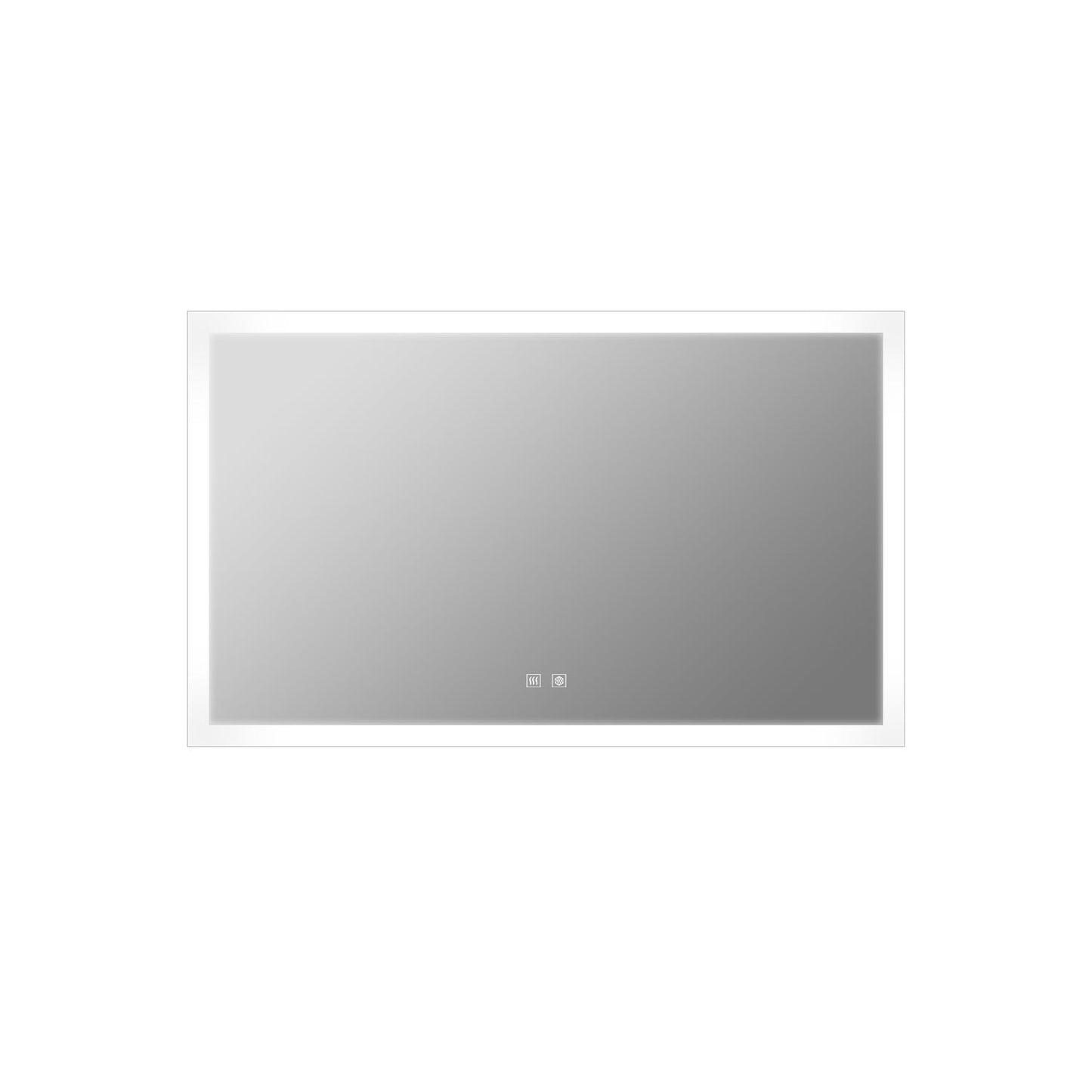 Aurorium 72 in. W x 36 in. H LED Bathroom Vanity Mirror