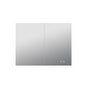 Mesa 36 in W x 28 in H Surface-Mount LED Mirror Medicine Cabinet with Defogger
