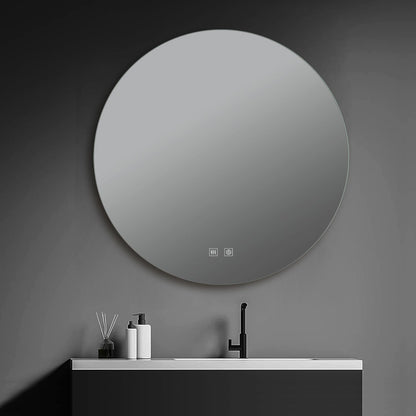 Nordica 90 cm. Diamter Circular LED Bathroom Vanity Mirror