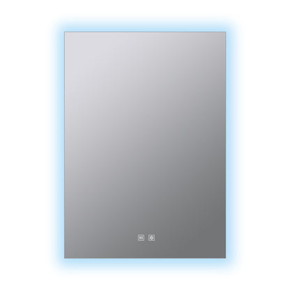 Vellum 24 in. W x 28 in. H LED Bathroom Vanity Mirror