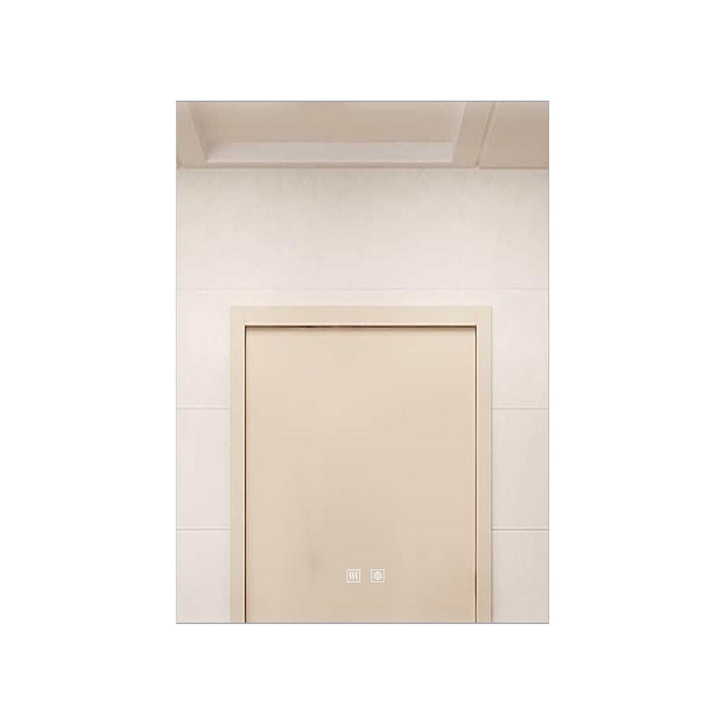 Vellum 24 in. W x 28 in. H LED Bathroom Vanity Mirror