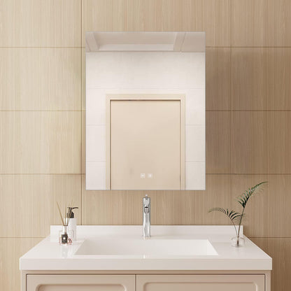 Vellum 30 in. W x 28 in. H LED Bathroom Vanity Mirror