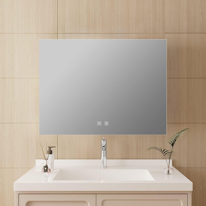 Vellum 32 in. W x 24 in. H LED Bathroom Vanity Mirror