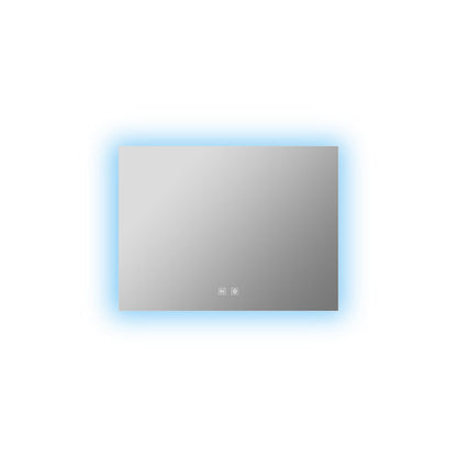 Vellum 32 in. W x 24 in. H LED Bathroom Vanity Mirror