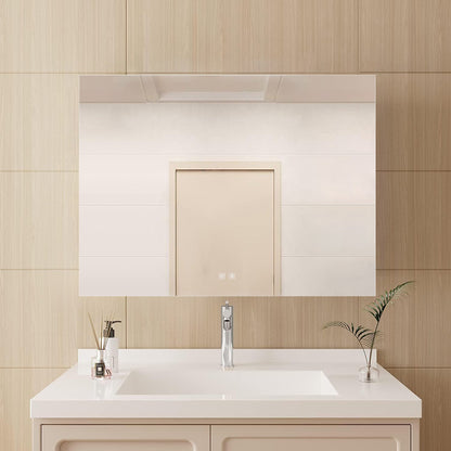 Vellum 36 in. W x 28 in. H LED Bathroom Vanity Mirror