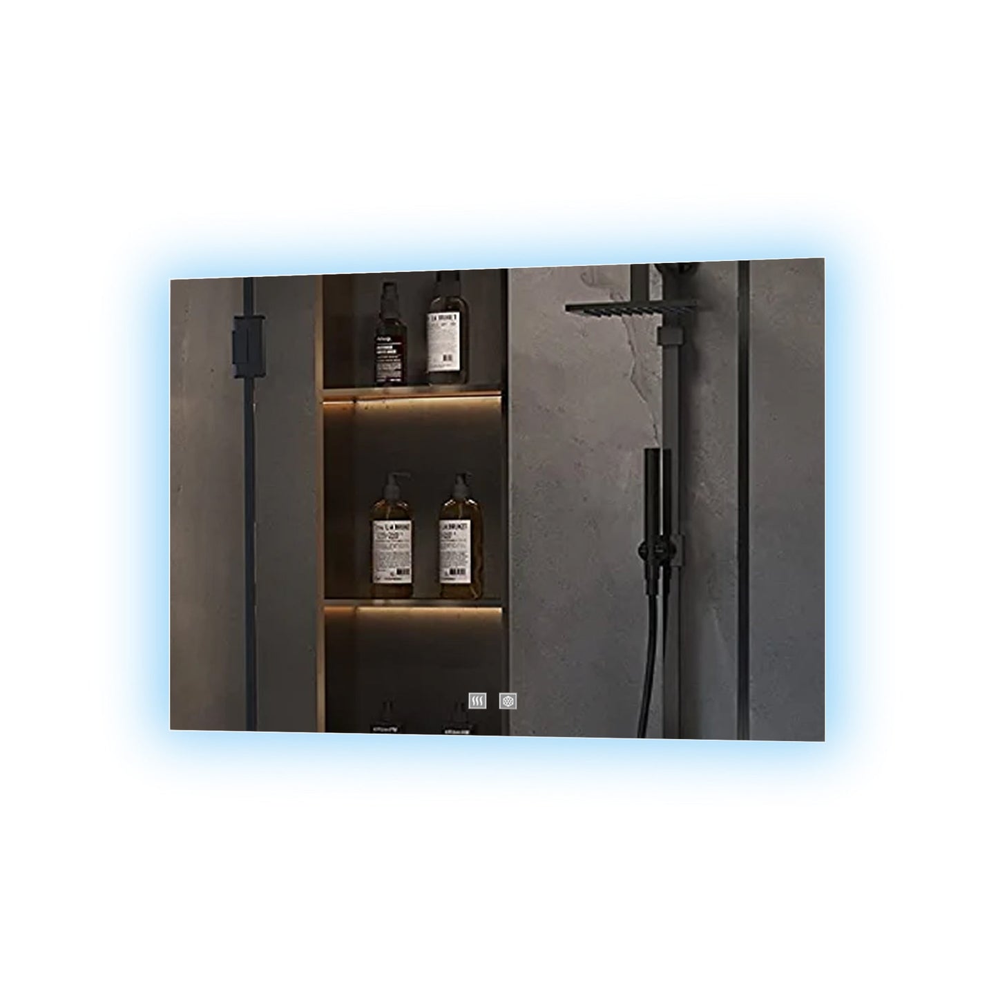 Vellum 36 in. W x 28 in. H LED Bathroom Vanity Mirror
