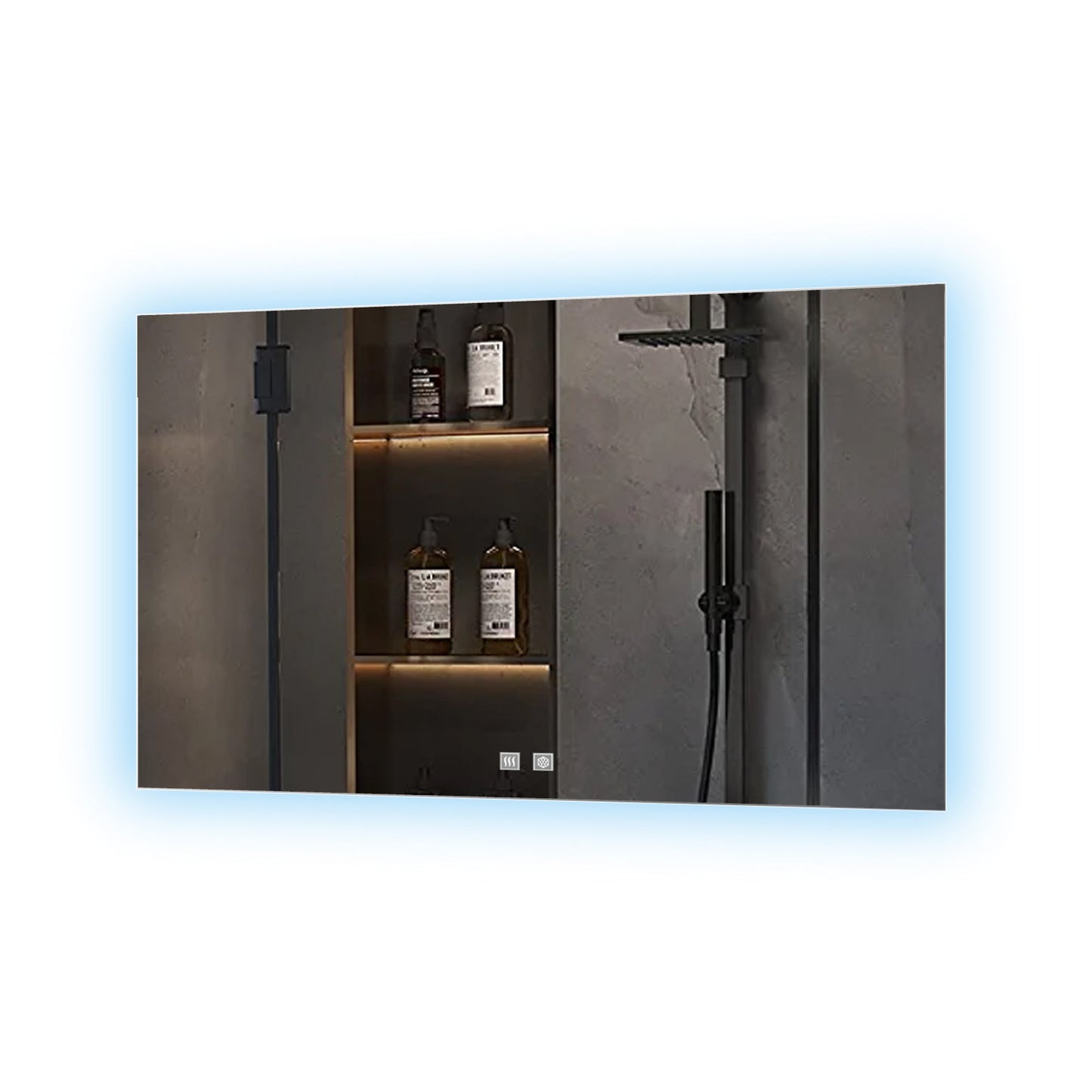 Vellum 40 in. W x 28 in. H LED Bathroom Vanity Mirror