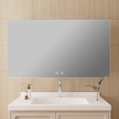 Vellum 60 in. W x 36 in. H LED Bathroom Vanity Mirror