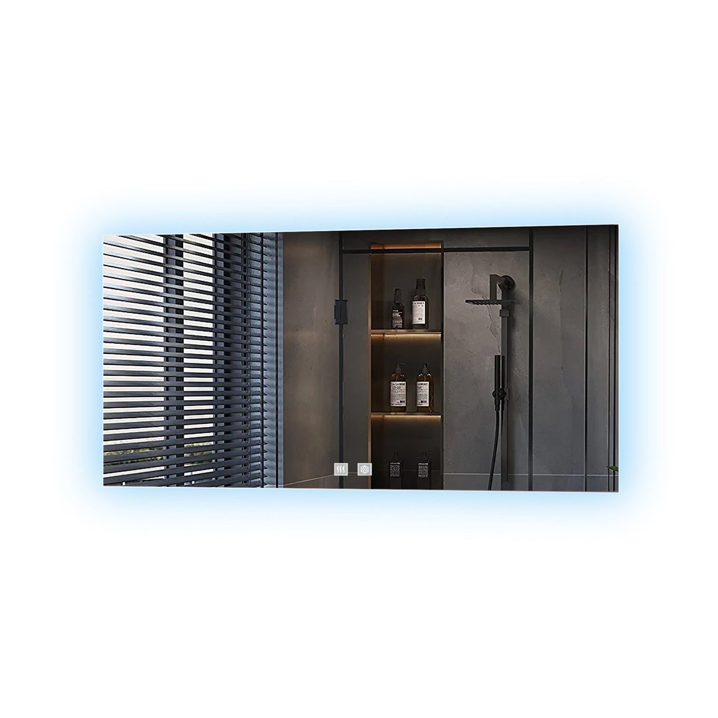 Vellum 72 in. W x 36 in. H LED Bathroom Vanity Mirror