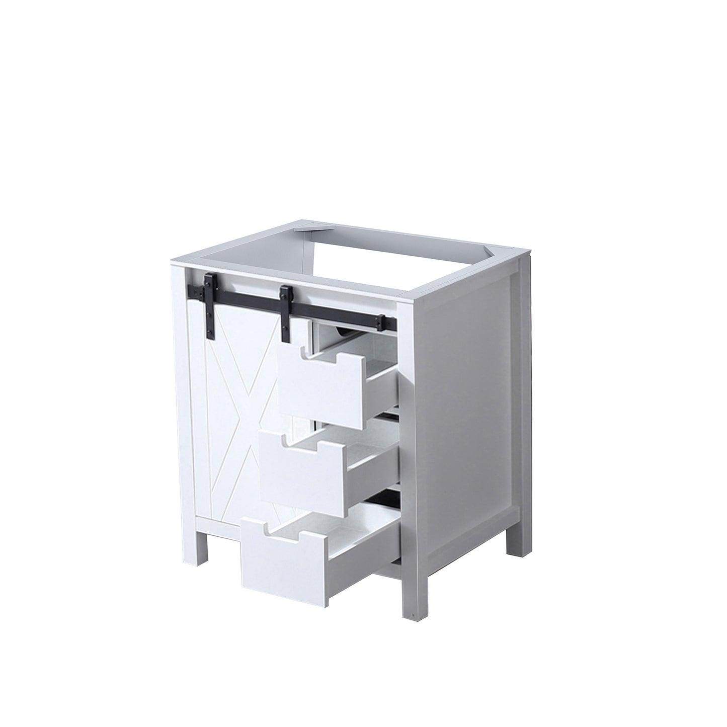 Marsyas 30 in W x 22 in D White Bath Vanity