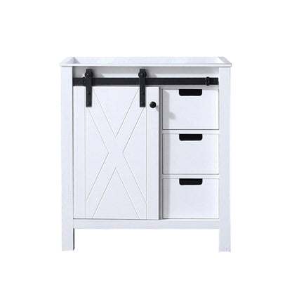 Marsyas 30 in W x 22 in D White Bath Vanity