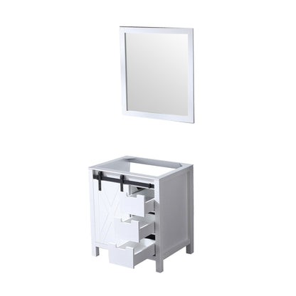 Marsyas 30 in W x 22 in D White Bath Vanity