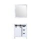 Marsyas 30 in W x 22 in D White Bath Vanity