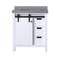 Marsyas 30 in W x 22 in D White Bath Vanity