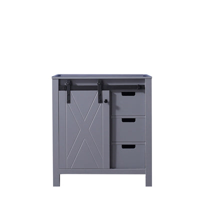 Marsyas 30 in W x 22 in D Dark Grey Bath Vanity