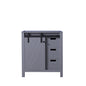 Marsyas 30 in W x 22 in D Dark Grey Bath Vanity