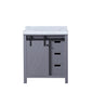 Marsyas 30 in W x 22 in D Dark Grey Bath Vanity