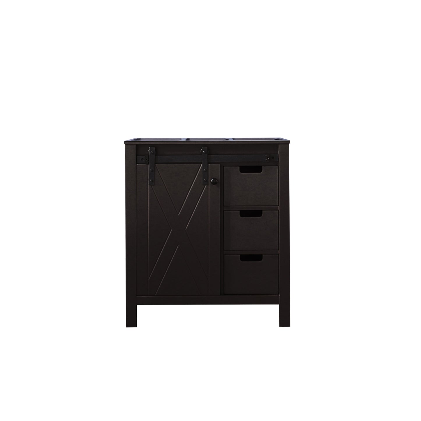 Marsyas 30 in W x 22 in D Brown Bath Vanity