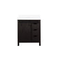 Marsyas 30 in W x 22 in D Brown Bath Vanity