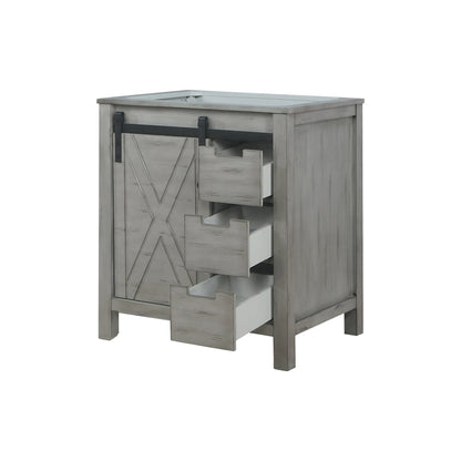 Marsyas 30 in W x 22 in D Ash Grey Bath Vanity