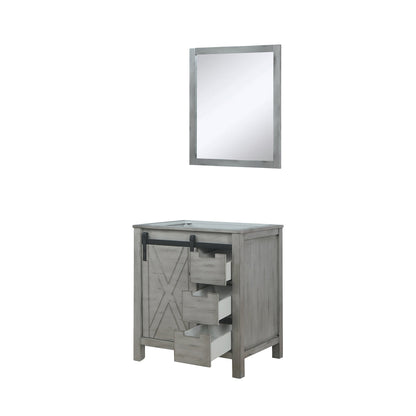 Marsyas 30 in W x 22 in D Ash Grey Bath Vanity