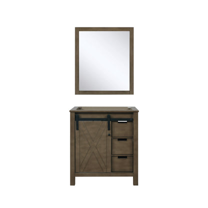 Marsyas 30 in W x 22 in D Rustic Brown Bath Vanity