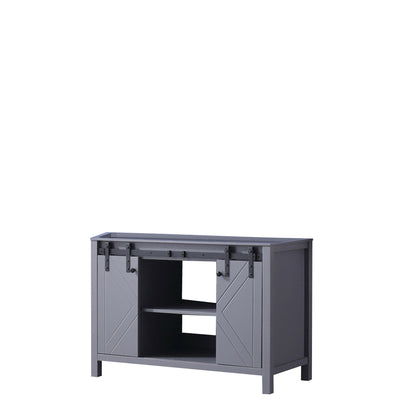 Marsyas 48 in W x 22 in D Dark Grey Bath Vanity