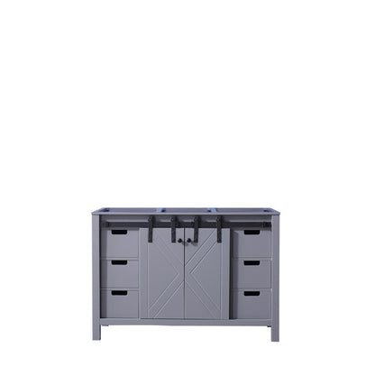 Marsyas 48 in W x 22 in D Dark Grey Bath Vanity