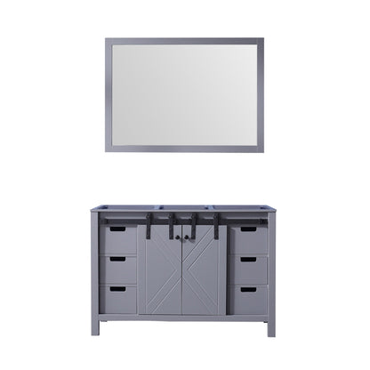 Marsyas 48 in W x 22 in D Dark Grey Bath Vanity