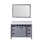 Marsyas 48 in W x 22 in D Dark Grey Bath Vanity
