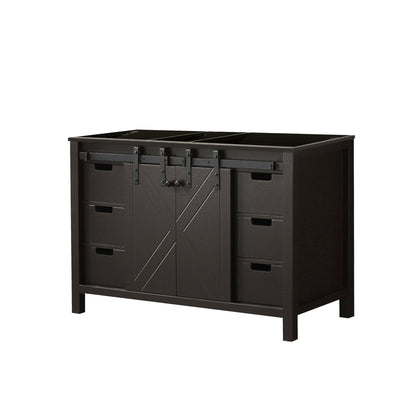 Marsyas 48 in W x 22 in D Brown Bath Vanity