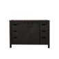 Marsyas 48 in W x 22 in D Brown Bath Vanity