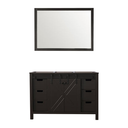 Marsyas 48 in W x 22 in D Brown Bath Vanity