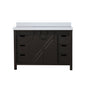 Marsyas 48 in W x 22 in D Brown Bath Vanity