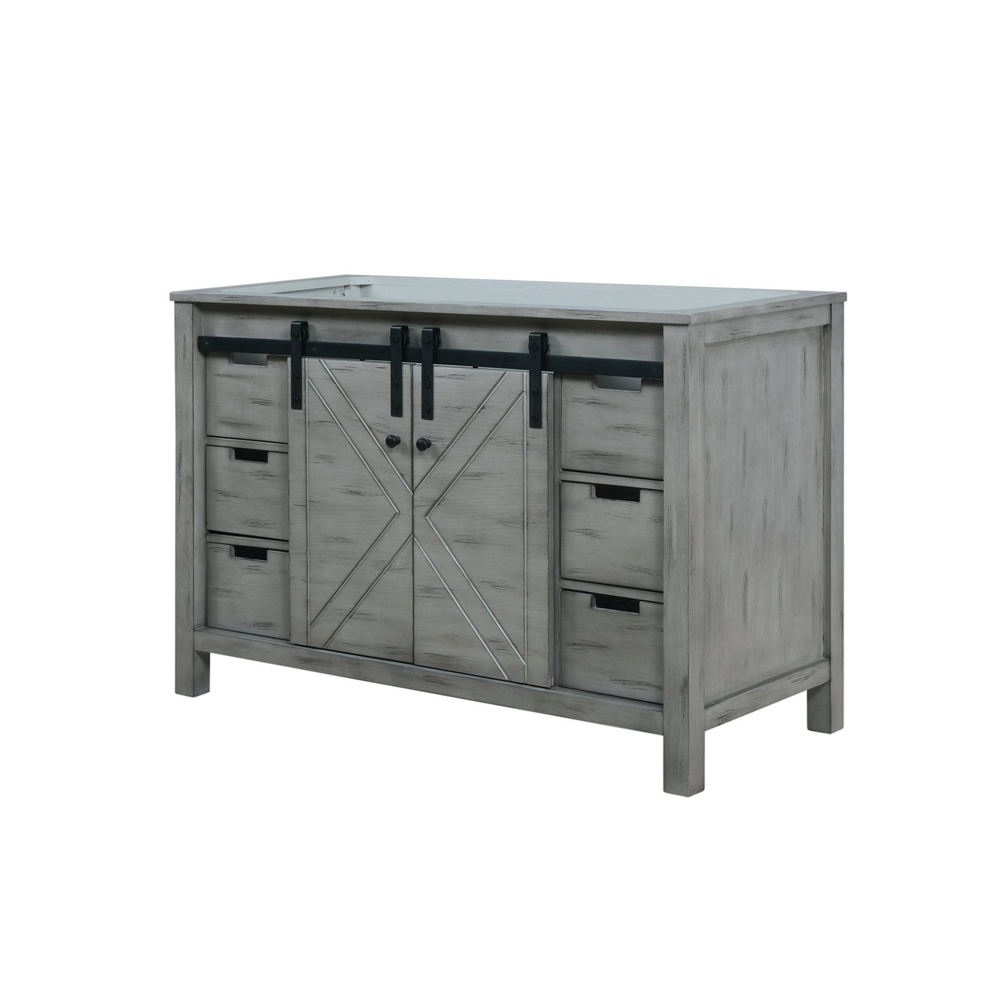 Marsyas 48 in W x 22 in D Ash Grey Bath Vanity