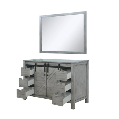 Marsyas 48 in W x 22 in D Ash Grey Bath Vanity