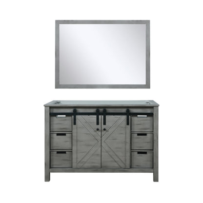 Marsyas 48 in W x 22 in D Ash Grey Bath Vanity