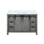 Marsyas 48 in W x 22 in D Ash Grey Bath Vanity