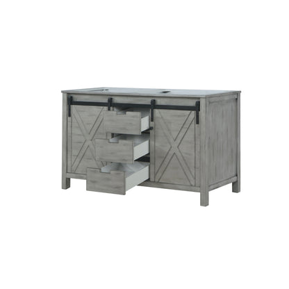Marsyas 60 in W x 22 in D Ash Grey Double Bath Vanity