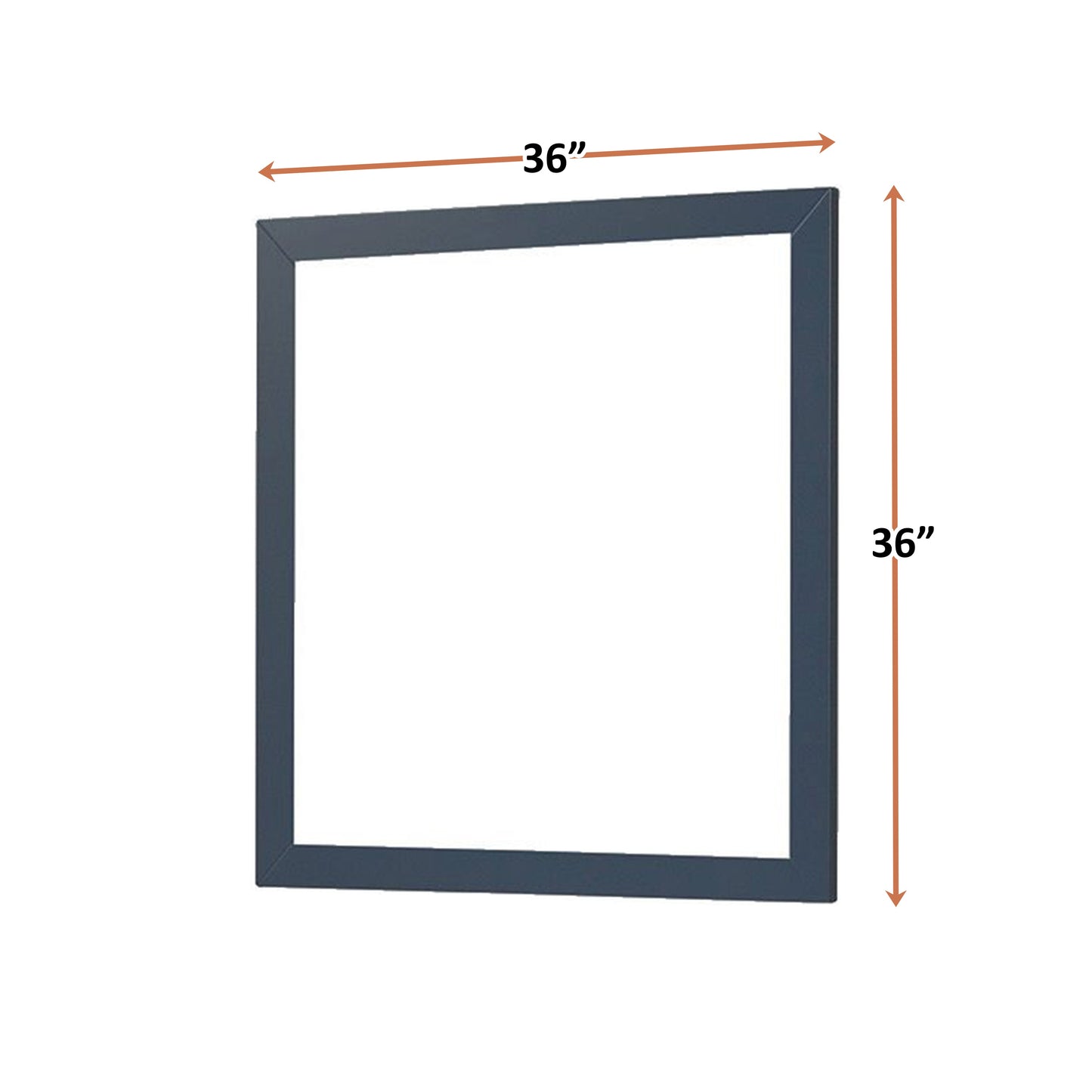 Castor 36 in W x 36 in H Mirror
