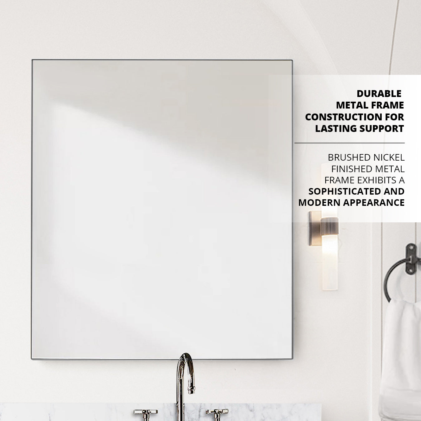 Abbey 36 in W x 36 in H Mirror