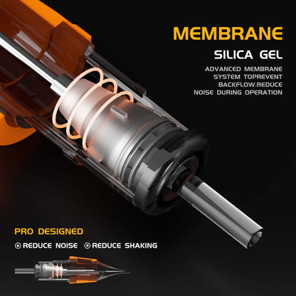 Big wasp Energy Rubber Cartridge Needles -Box of 20