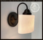 Modern Textured Dome SCONCE Wall Light