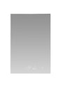 Savera 24 in. W x 36 in. H Recessed or Surface-Mount LED Mirror Medicine Cabinet with Defogger