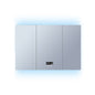 Savera 48 in. W x 32 in. H Recessed or Surface-Mount LED Mirror Medicine Cabinet with Defogger