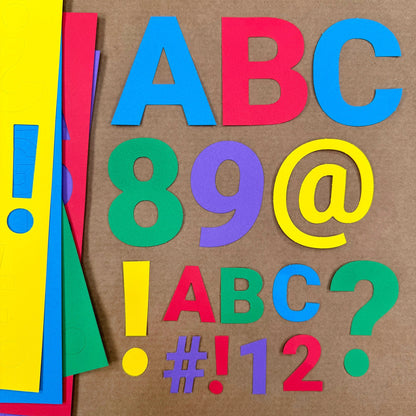 Bulletin Board Letters Combo – 2 Sizes
