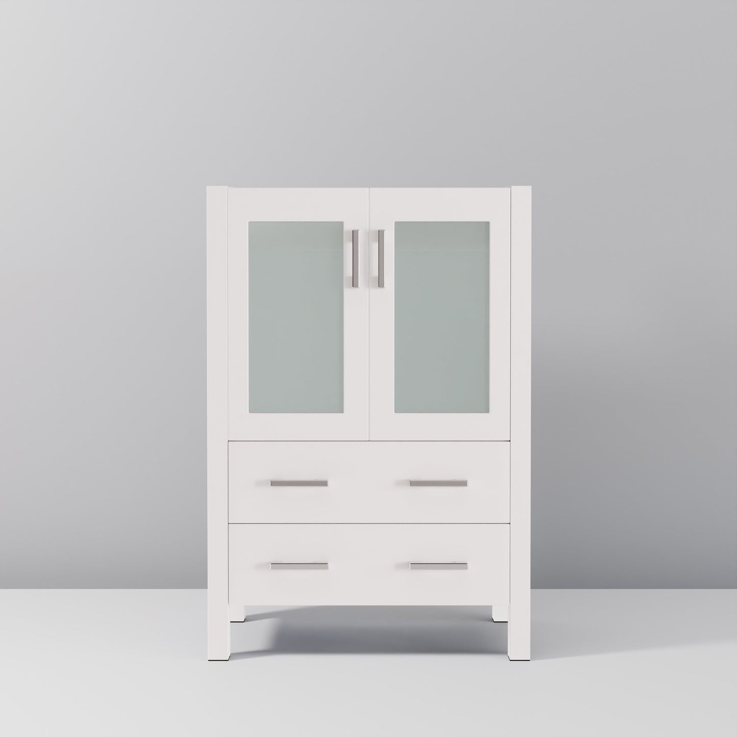Volez 24 in W x 18.25 in D White Bath Vanity