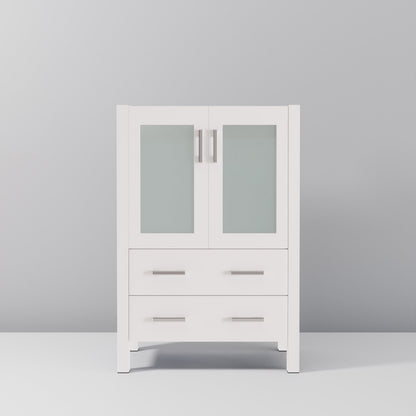 Volez 24 in W x 18.25 in D White Bath Vanity